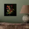Bloemen - Vaas - Kleurrijk aluminium wit klein -sfeer2