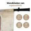 Houten - Deur - Lantaarn Wandkleed katoen klein -sfeer2