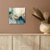Abstract - Kunst - Gold - Blauw plexiglas 5mm klein -sfeer5