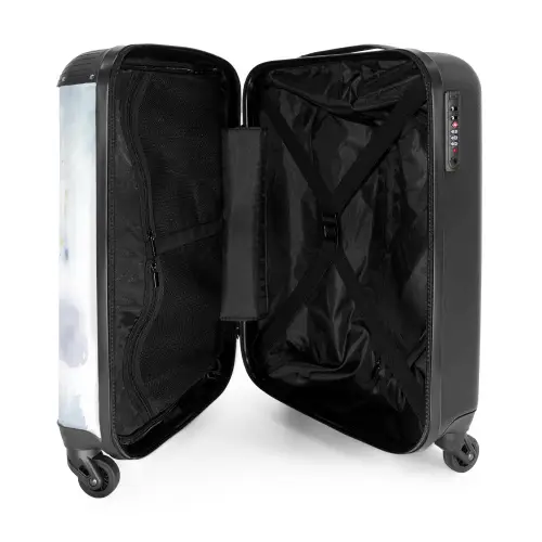 Hennie hooglander NBS - Handbagage koffer - Unisex middel -binnenkant