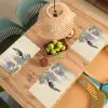 Specht - Bloemen - Paars Placemat vinyl groot -zzsfeer5_Kitchenyeah-website