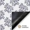 Oceaan - Koraal - Blauw - Wit Deurmat klein 898 -antislip_NL