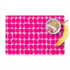 Stippen - Patroon - Roze Placemat vinyl groot 368 -zzzproduct_Kitchenyeah-website