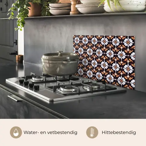 traditioneel - Element - Kleurrijk keuken achterwand spatscherm klein 900 -usp_NL