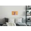 Zonnebril - Kat - Sjaal - Bloemen Muursticker klein -slaapkamer
