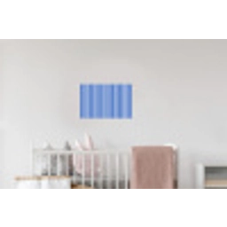Klassiek - Strepen - Blauw Muursticker klein 286 -kinderkamer