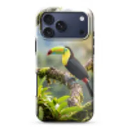 Toekan - Jungle - Natuur - Kleurrijk Toughcase MagSafe Apple iPhone 17 Pro Max klein -3d