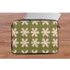 Bloem - Modern - Groen laptophoes neopreen klein 279 -tafel