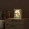 Paard - Bloemen - Vlinders Light Box met kabel (Kinderlampje) klein -sfeer1_kind