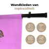 Diva - Lip - Panterprint - Roze Wandkleed katoen middel -sfeer2