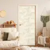 Patroon - Organisch - Beige deurposter klein 289 -sfeer2