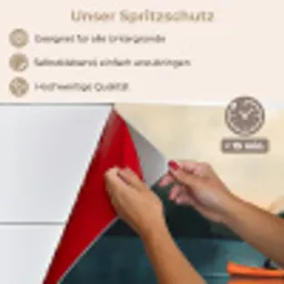 Bossen - Meer - Kano - Oranje keuken achterwand spatscherm klein -spatscherm_DE