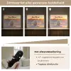 Ijsbeer - Sneeuw - Zonsopgang Light Box met batterij (Wandlamp kind) middel -USP_dimbaarNL