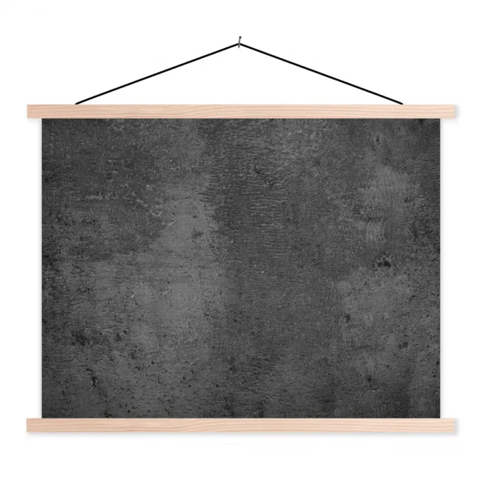 Structuur - Beton - Grijs - Industrieel - Rustiek textielposter latten blank klein -3d