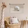 Schelp - Spiraal - Beige Wandkleed katoen klein -wsfeer5_kind