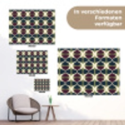 Abstract - Retro - Kleurrijk tuinposter los doek klein 239 -Xsfeer9_DE