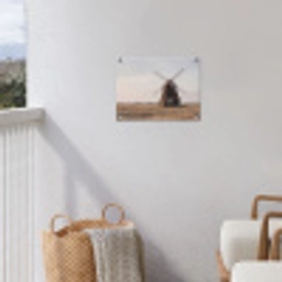 Windmolens - Landschap - Veld tuinposter los doek klein -sfeer8
