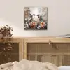Kolibrie - Vogels - Bloemen - Natuur aluminium wit klein -sfeer3