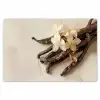Vanille - Bloemen - Beige Placemat vinyl groot -zzsfeer1_Kitchenyeah-website