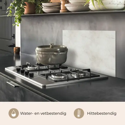 Grijs - Marmer - Aders keuken achterwand spatscherm klein 900 -usp_NL