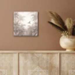 Papagaai - Jungle - Tropisch aluminium wit klein -sfeer4