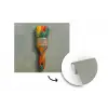 Verf - Kwast - Schilderij fotobehang vinyl groot -3d