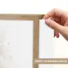 Quote - Wonder - Beige - Wit - Hart Light Box met batterij (Wandlamp kind) middel -USP_websiteprintNL