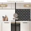 Waaier - Motief - Grijs keuken achterwand 2 middel 871 -voor-na2_NL