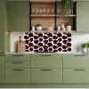 Bloemen - Aquarel - Paars keuken achterwand 2 middel 871 -sfeer3