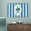 Illustratie - Bessen - Blauw - Strepen canvas 2cm klein -sfeer4