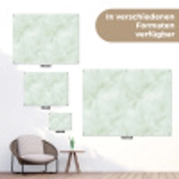 Groen - Marmer - Vloeiende aders tuinposter los doek klein 239 -Xsfeer9_DE