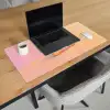 Croissant - Strik - Roze Muismat XXL klein -sfeer1