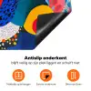 Vormen - Abstract - Stippels - Blauw Inductie beschermer vinyl 3mm klein -zzzzzzz-td-onderkant