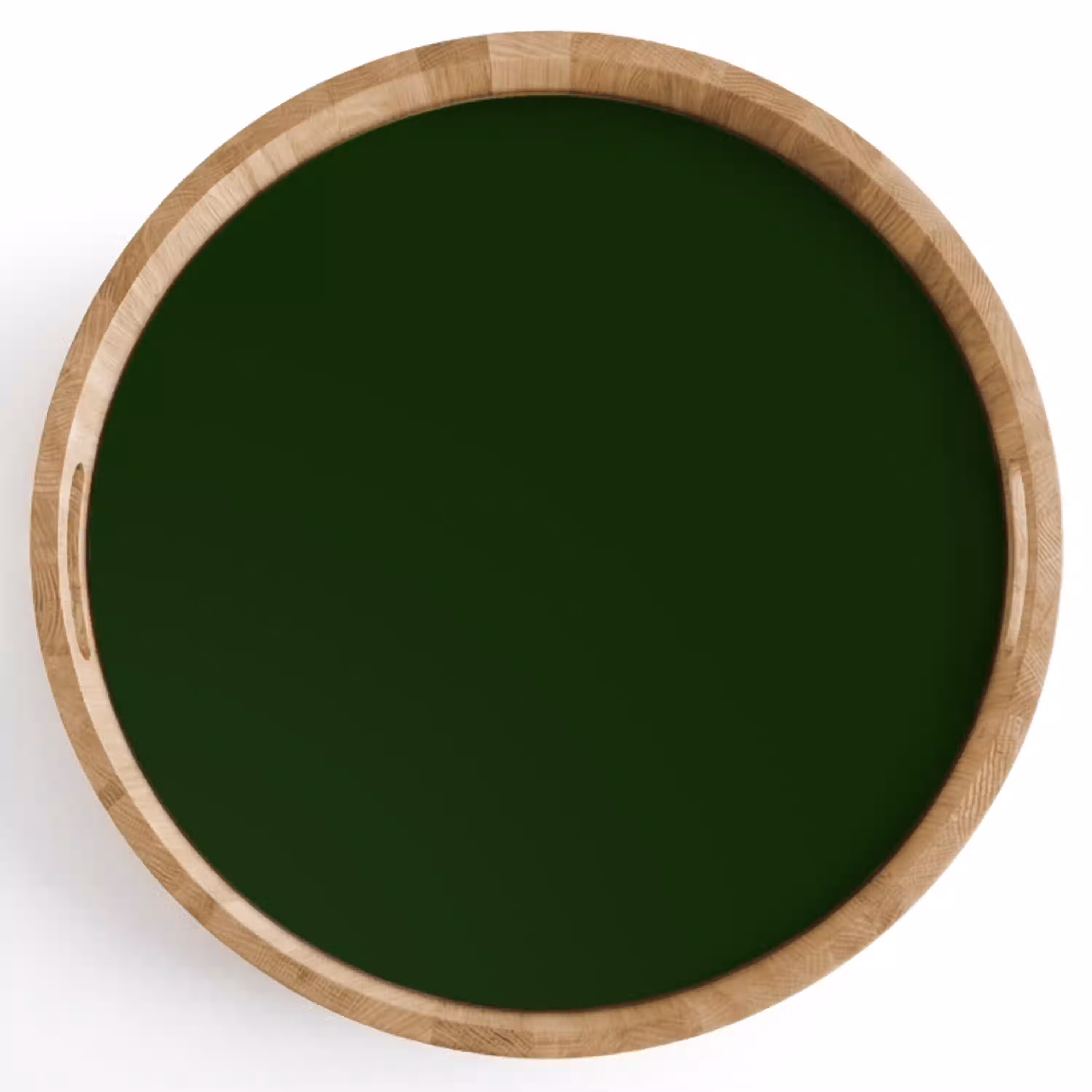 Forest - Green - Groen Dienblad Rond middel 914 -z3d_shopping