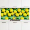 Citroenen - Geel - Groen - Druppels keuken achterwand 2 middel 871 -3d
