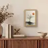 Boom - Zon - Modern - Landschap Light Box met kabel (Tafellamp) klein -sfeer2