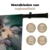 Goud - Blauw - Marmer Wandkleed katoen klein -sfeer2