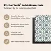 Grafisch - Tegel - Blauw Inductie beschermer vinyl 3mm middel 274 -tsfeer2_DE
