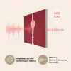 Love - Rood - Blokletters PET vilt klein -USP_DE