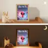 Buitenaards wezen - Rood - Planeten Light Box met kabel (Kinderlampje) klein -sfeer3_kind