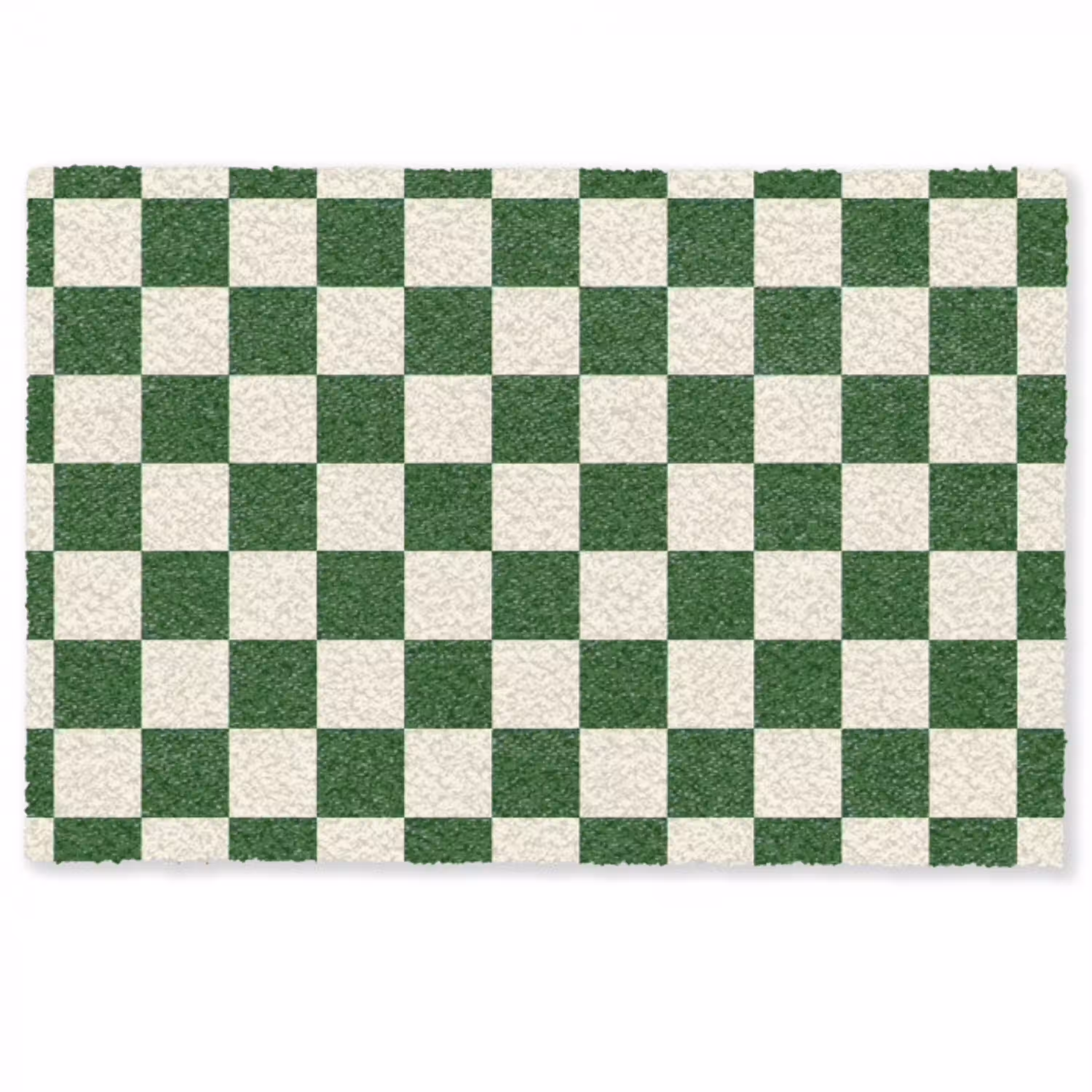 Schaakbord - Patroon - Groen Deurmat klein 898 -zkaufland3d