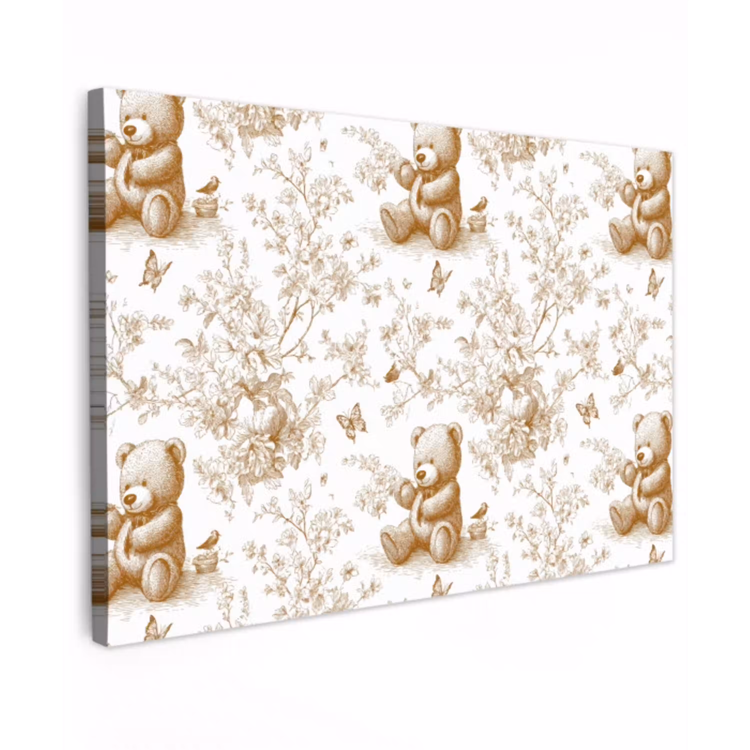 Beer - Tijdloos - Bruin canvas 2cm klein 34 -z3d