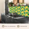 Ananas - Geel - Groen - Tropisch keuken achterwand 2 middel 871 -usp_NL