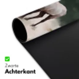 Edelhert - Gewei - Schildering - Rustiek Muismat XXL klein -sfeer2