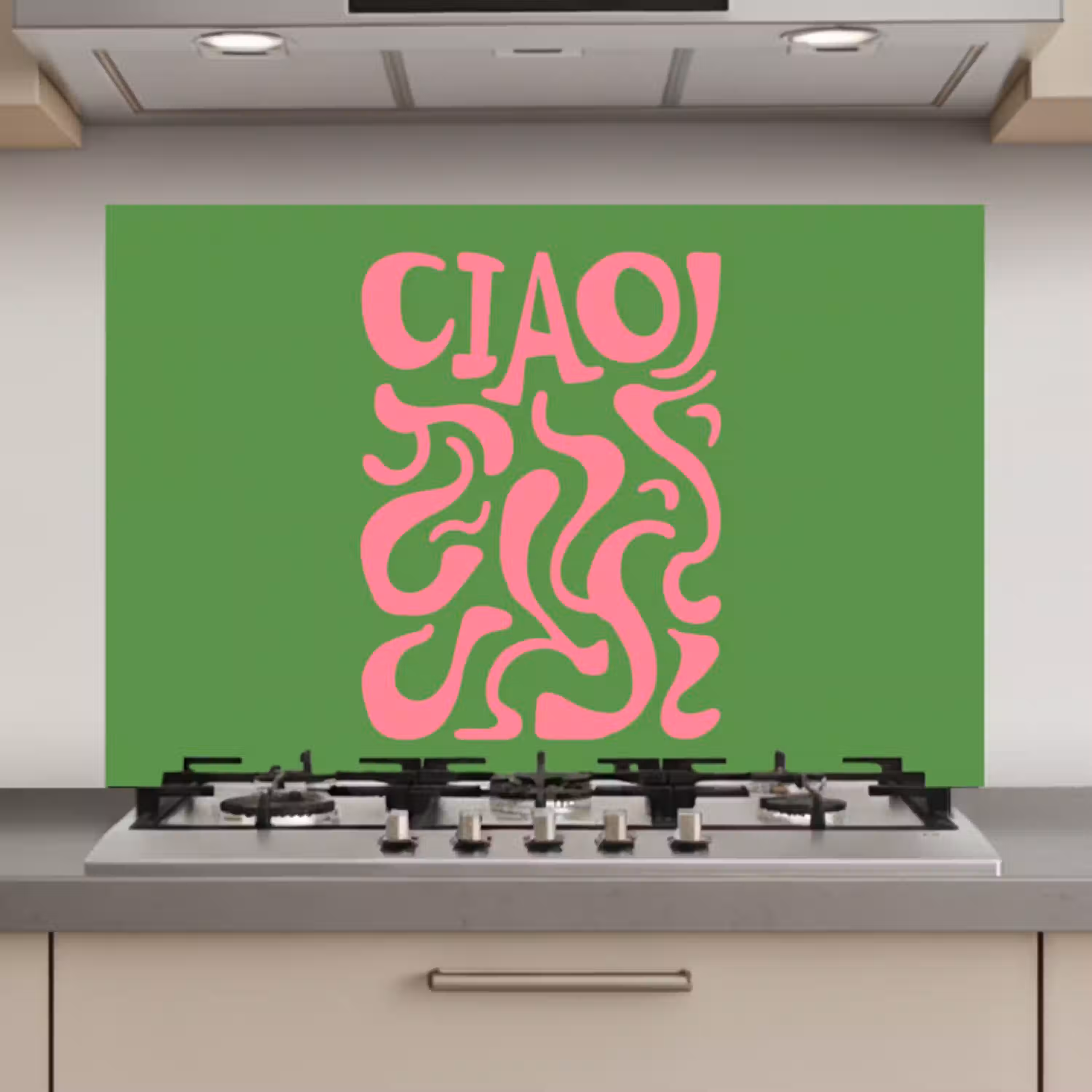 Abstract - Roze - Ciao - Vormen keuken achterwand spatscherm klein -3d_website