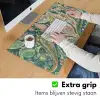 Patroon - Kleurrijk - Sierlijk - Groen Muismat XXL klein -sfeer3