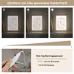 Getallen - Educatief - Leren tellen - Cijfers oefenen voor kinderen - Roze - Eenhoorn - Regenboog Light Box met kabel klein -USP_dimbaarNL