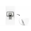 Basketbalbord - Minimalistisch - Zwart fotobehang vinyl groot -3d