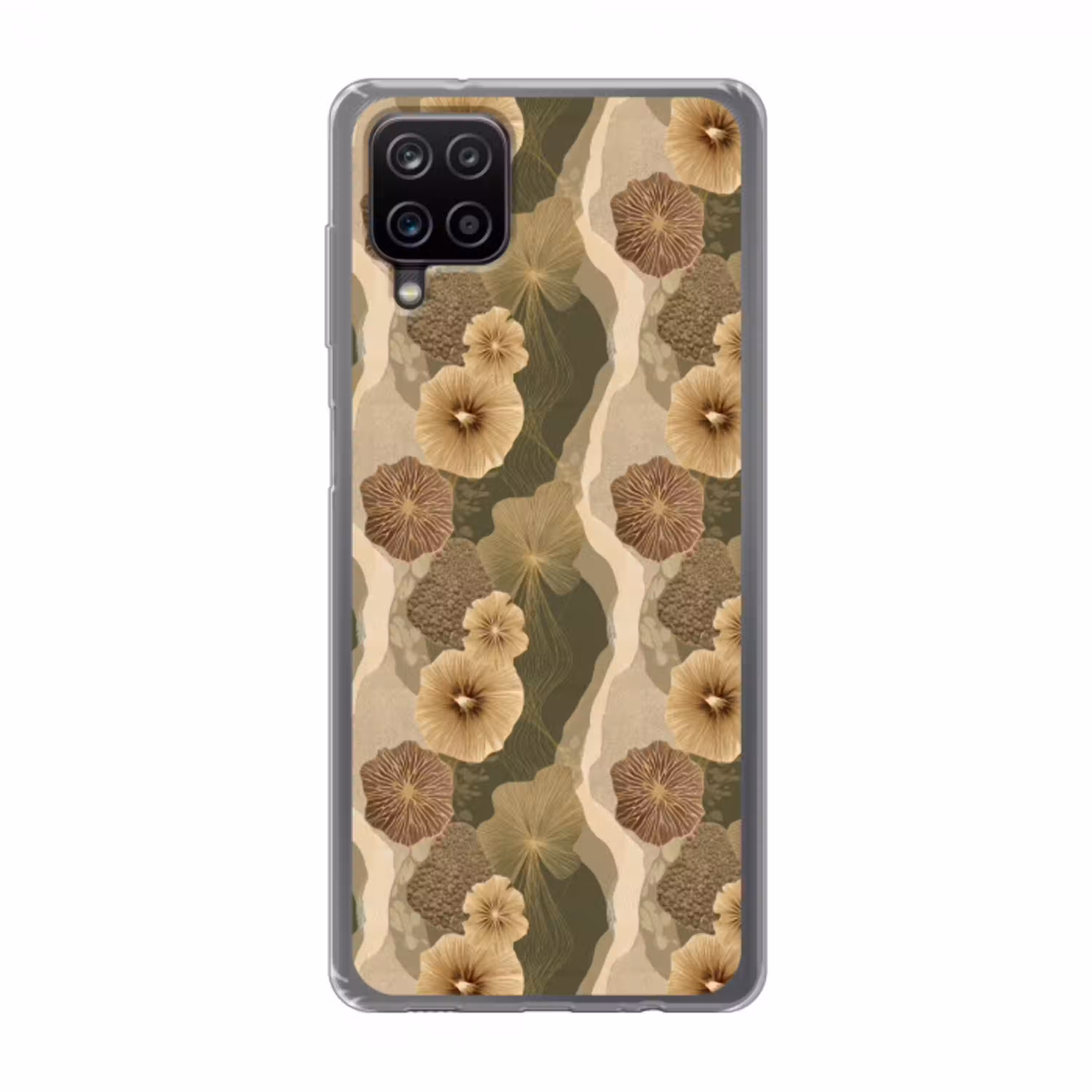 Abstract - Modern - Groen Telefoonhoesje Samsung Galaxy A12 klein 372 -3d