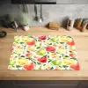 Patroon - Appels - Peren Inductie beschermer vinyl 3mm klein 276 -sfeer5